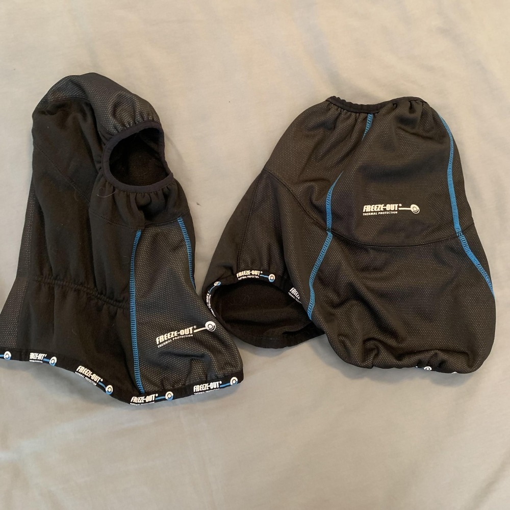 Freeze-Out Balaclava Mens One‎ Size Black Thermal Fleece Lined Sport Motorcycle
